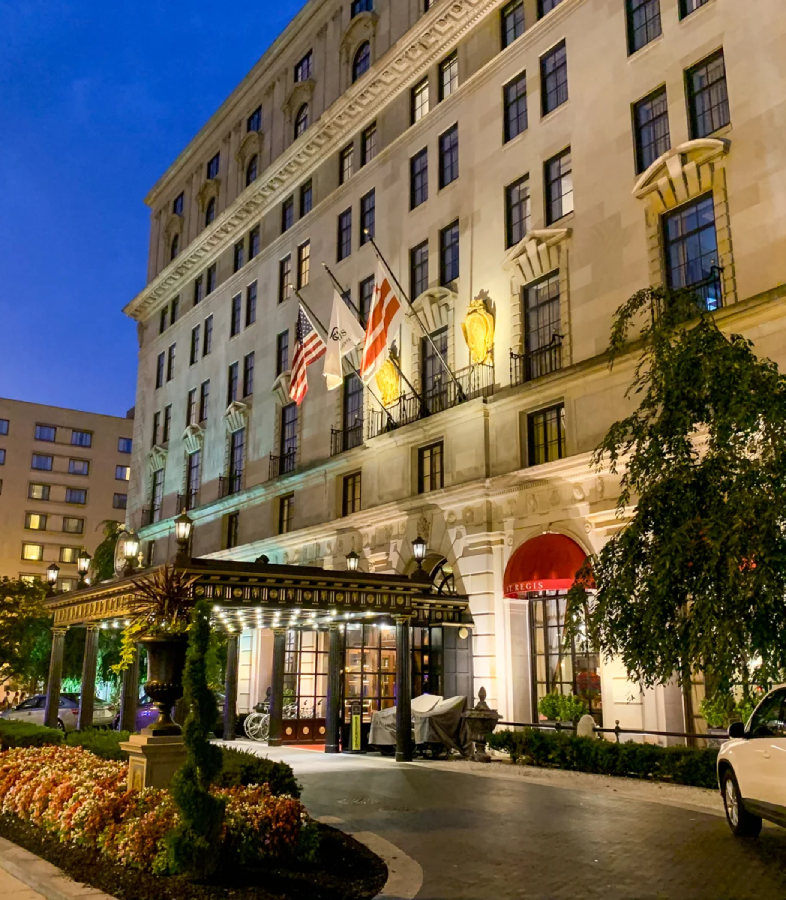 Transfers to and from The St. Regis Washington DC